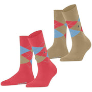 burlington-everyday-2-pack-socks---pinkbeigeblue-34329594
