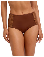 Majtki Falke Delicate Touch ze średnim stanem - jeleń brąz