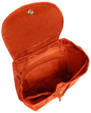 Plecak Hindbag Eliot - aksamitna ceglasta pomarańcza