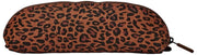 Mała płócienna saszetka Roka Tate - Mini Leopard Brown