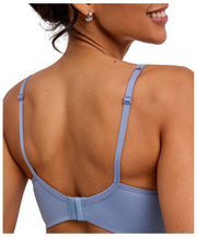 Biustonosz Falke Delicate Touch High Apex - niebieska stal