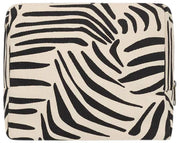 Hindbag Alix Bardzo duża kosmetyczka - ecru zebra