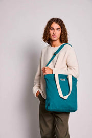 Torba na ramię Paul Tote Bag - paw niebieski