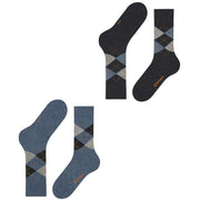burlington-everyday-argyle-2-pack-socks---denim-mel-blue-34598179