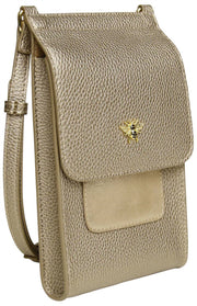 Torba na ramię Alice Wheeler London Mini Bloomsbury - brąz