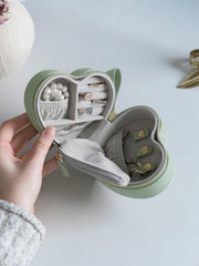 Pudełko na biżuterię Stackers Heart Travel Mama - zielone