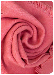 Pudrowy szalik Emily Cozy - Coral Pink