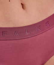 Dwupak hipsterskich fig Falke Daily Comfort – czerwony