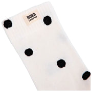 Skarpety Roka Wimbledon Crew - Marshmellow White Dot