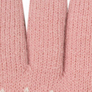 dents-jacquard-polka-dot-knitted-gloves---powder-pinkmint-green-34477901