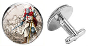 Bassin and Brown Knights Templar Mankiety - szary/niebieski/czerwony