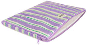 Torba Hindbag Ava Medium na laptopa 15 cali - zielona/Parma w paski