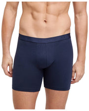 Dwupak bokserek Falke Daily Comfort z długimi nogawkami – granatowy