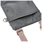 Roka Chelsea XS Torba na ramię z nylonu pochodzącego z recyklingu - Beluga Grey