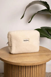 Kosmetyczka Hindbag Leon Teddy - Arctic White