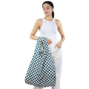 kind-bag-london-xl-reusable-bag---checkerboard-tealbeige-33689008