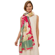 powder-printed-delicate-tropical-scarf---dark-rose-pink-34324002