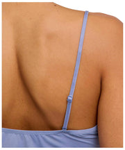 Top na ramiączkach Falke Delicate Touch - niebieska stal
