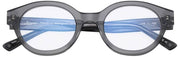 Okulary do czytania MessyWeekend Frost Blue Light – przezroczysty/popielaty