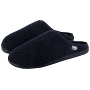 isotoner-swept-back-popcorn-mule-slippers---navy-34523470