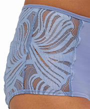 Majtki Falke Delicate Touch ze średnim stanem – niebieska stal