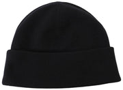 Czapka z wełny merynosów Fred Perry Classic - czarna/śnieżna