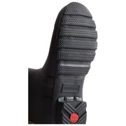 Kalosze Hunter Original Tall Leopard z paskiem na plecach - czarno/beżowe