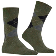 Burlington Dundee Skarpety - Zielony/Czarny