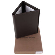Byron and Brown 3 Fold Travel Frame 5 x 3.5 - Brown