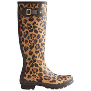 Kalosze Hunter Original Tall Leopard - beżowy/czekoladowy brąz