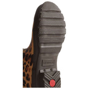 Krótkie kalosze Hunter Original Leopard - beżowy/czekoladowy brąz