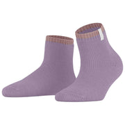 Skarpetki Falke Cosy w pantofle pluszowe – fioletowe