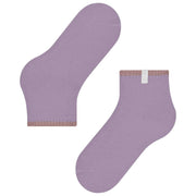 Skarpetki Falke Cosy w pantofle pluszowe – fioletowe