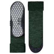 Falke Cosyshoe Slipper Socks - Green Mel