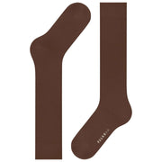 Podkolanówki Falke Cotton Touch - brąz cappuccino