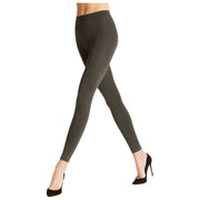Legginsy Falke Pure Matt 100 Denier - karbonowo-szare