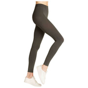 Legginsy Falke Pure Matt 100 Denier - karbonowo-szare