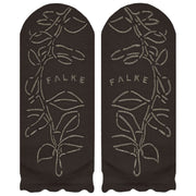 Skarpetki Falke Soft Elegance w pantofle - Ciemnobrązowy