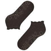 Skarpetki Falke Soft Elegance w pantofle - Ciemnobrązowy