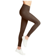 Legginsy Falke Softmerino - brąz cappuccino