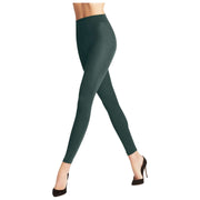 Legginsy Falke Softmerino - Pine Grove Green