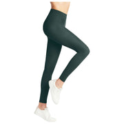 Legginsy Falke Softmerino - Pine Grove Green