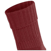 Skarpetki Falke Strigggings Rib Boot – Henna Red