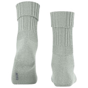 Skarpetki Falke Striggings Rib Boot - srebrnoszare