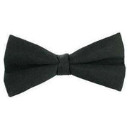 Michelsons of London Satin Silk Bow Tie - Black
