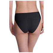Majtki Natori Bliss Bare Cotton o wysokim kroju - czarne