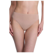 Majtki Natori Bliss Bare Cotton z wysokim stanem - Caf Tan