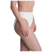 Wysokie figi Natori Bliss Bare Cotton - kość słoniowa