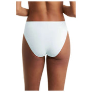 Majtki Natori Bliss Bare Cotton z wysokim stanem - zieleń nieba