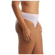 Majtki Natori Bliss Bare Cotton z wysokim stanem - srebro